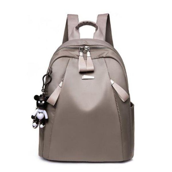 

2020 new waterproof women bag oxford women backpacks zipper school bags for teenage girls small backpack woman shoulder bags