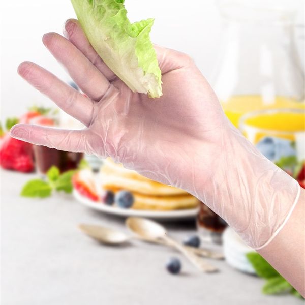 

factoryca8gfactory1di5stock anti-static in pvc 1000pcs disposable for food cleaning cooking gloves medium large dhl ing