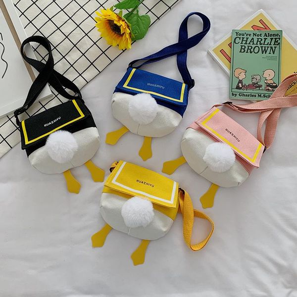 

small canvas bag 2020 new japanese harajuku cartoon cute soft sister all-match shoulder/crossbody bag bags for women