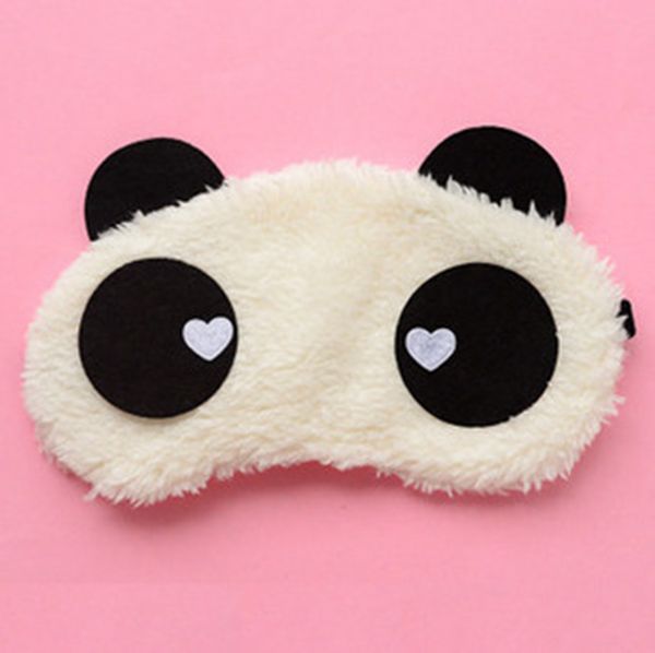 

cotton panda goggles sleep mask shading moisture cartoon eye goggles improve sleep quality moist eyes