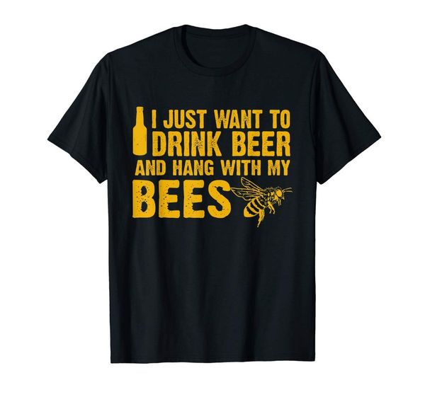 

beekeeper t shirt beekeeping shirt drink beer summer men short sleeved fashion fitness tee shirt sport hooded sweatshirt hoodie