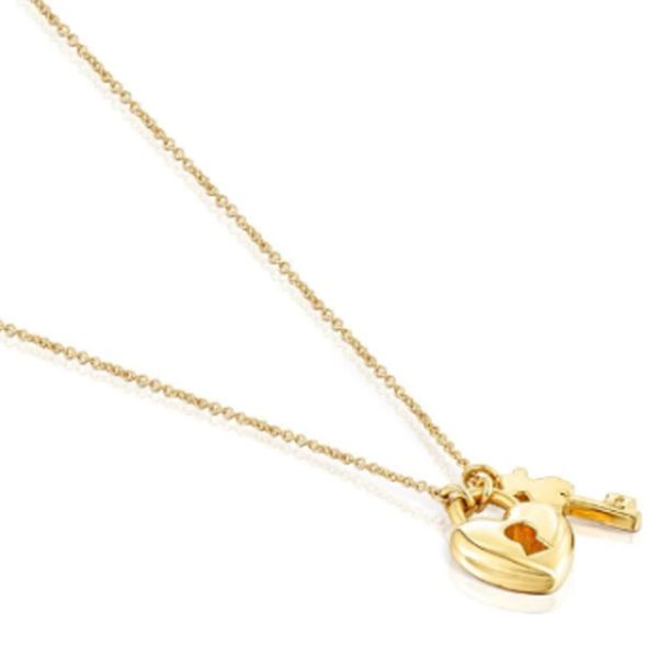 

2021 new style 100% sterling silver bear pendant fashion necklace diy jewelry wholesaler 7