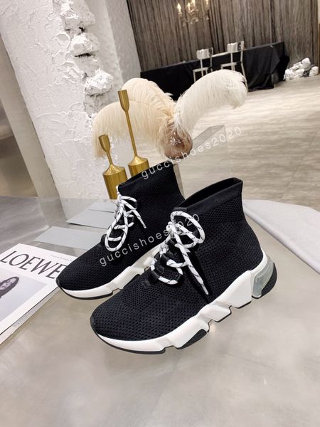 

sock shoes high sneakers mens womens platform luxury designer sneaker black graffiti socks booties casual shoe, Black;red