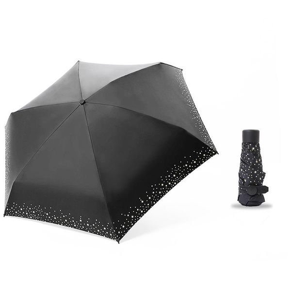 

256g малой мода складного зонтик дождь женщина мужчины мини карманный sun parasol девушка водонепроницаемый портативный путешествие зонтики