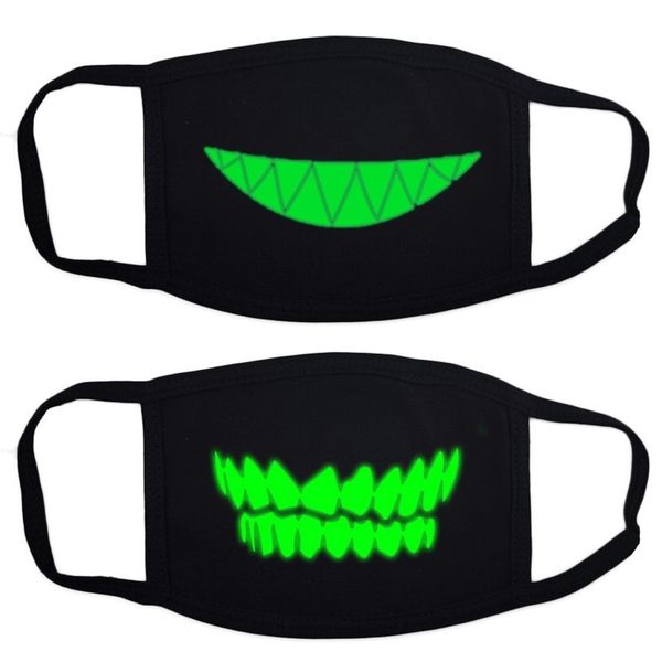 

foggy outdoor factory sunscreen new luminous halloween can be washed washable face mask mascherina mascaril 1 rb0q3