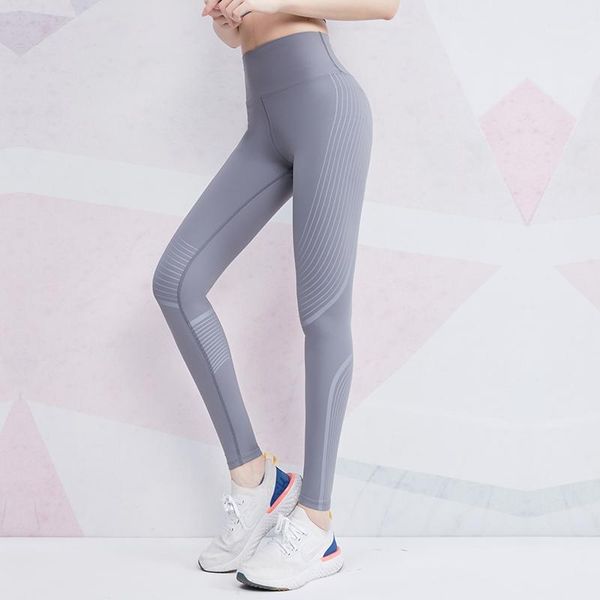 

yoga outfits high waist fitness pants female buttock thin stretch tight wearing exercise running training pants1, White;red