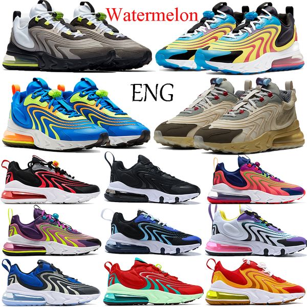 

react 27c eng travis scotts cactus trails watermelon running shoes black sapphire eggplant neon burgundy ash p dust men women sneakers