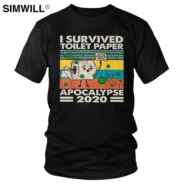 

i survived toilet paper apocalypse retro short sleeve soft tees panic tp roll crisis sarcastic sport hooded sweatshirt hoodie men t shirt