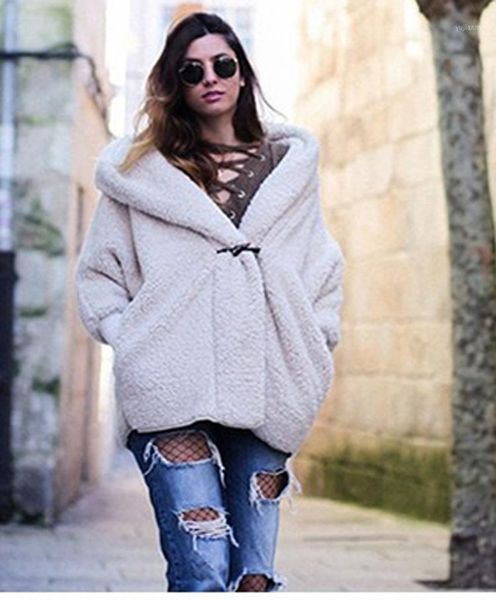 

women coat cashmere coat abrigos mujer elegante abrigos mujer invierno loose casual 20201, Black
