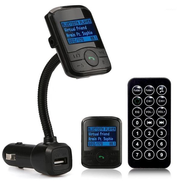 

& mp4 players car mp3 player bluetooth fm transmitter hands-kit audio modulator display charger sd mmc usb with remote1