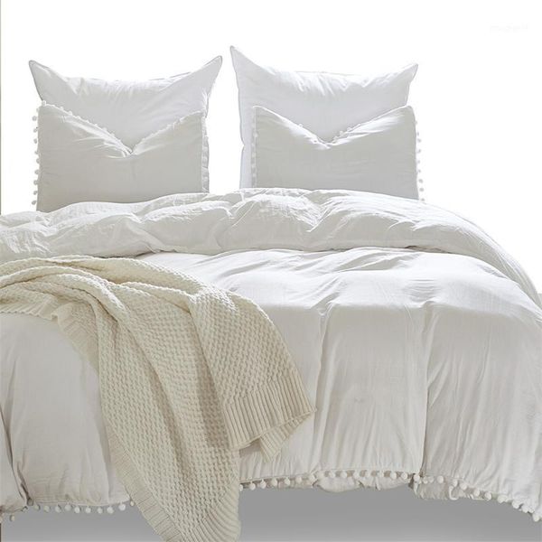 

japanese style white color l bedding sets twin  king white color men's duvet cover pure men's fitted bedding sets1