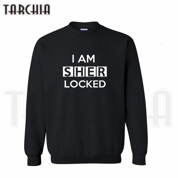

fashion sweater, sport crew neck, i am shylock personality, White;black