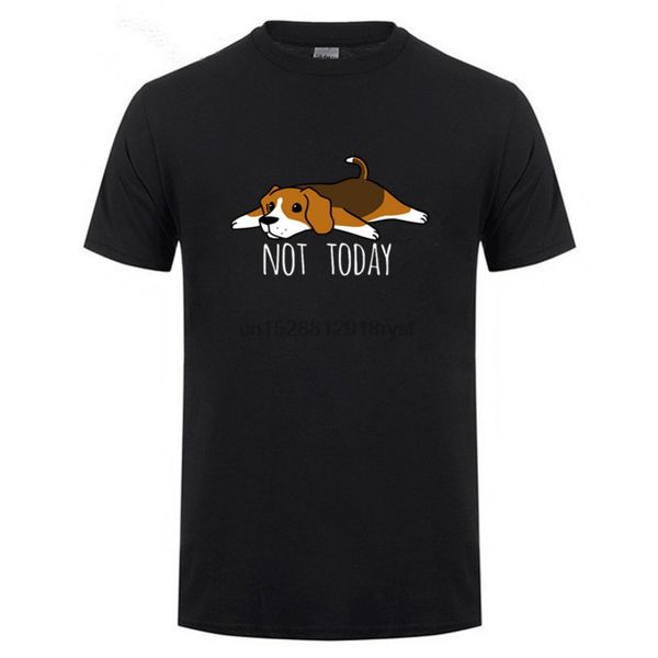 

summer funny not today beagle dog man short sleeve purified comfortable all sport hooded sweatshirt hoodie t shirt
