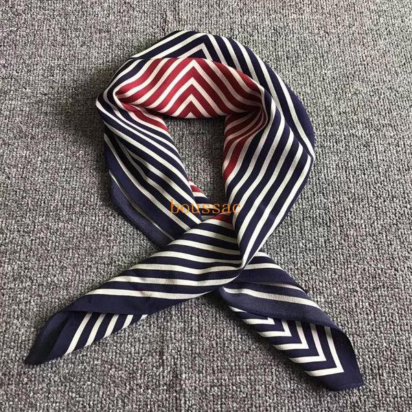 

scarves head scarf 100% silk women square 18mm, Blue;gray