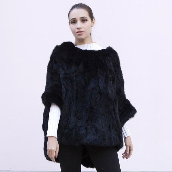 

2019 furry womens fur coat jacket fluffy short sleeve outerwear autumn winter natural fur coat jacket hairy mink overcoat1, Black