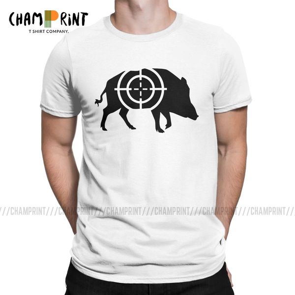 

wild boar hunter crosshairs pig animal vintage o neck short sleeve 6xl clothes sport hooded sweatshirt hoodie men t shirt