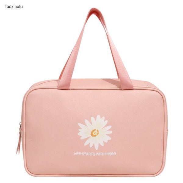 

cosmetic bag large capacity women multifunction travel makeup bags handbag waterproof toiletries organizer female storage bag