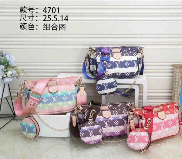 

lv louis vitton 4701 famous brand designer color mahjong bag fashion women bag clutch handbag evening package totes, Red;black