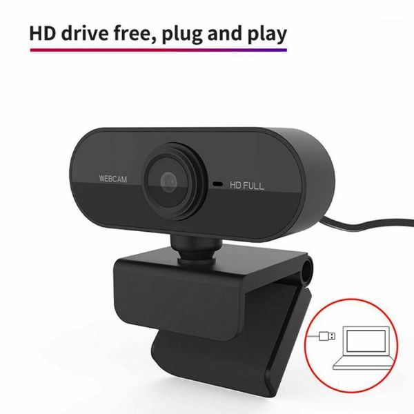 

1080p hd webcam built-in microphone for pc deskauto focus web camera mini computer usb webcamera video calling tool1