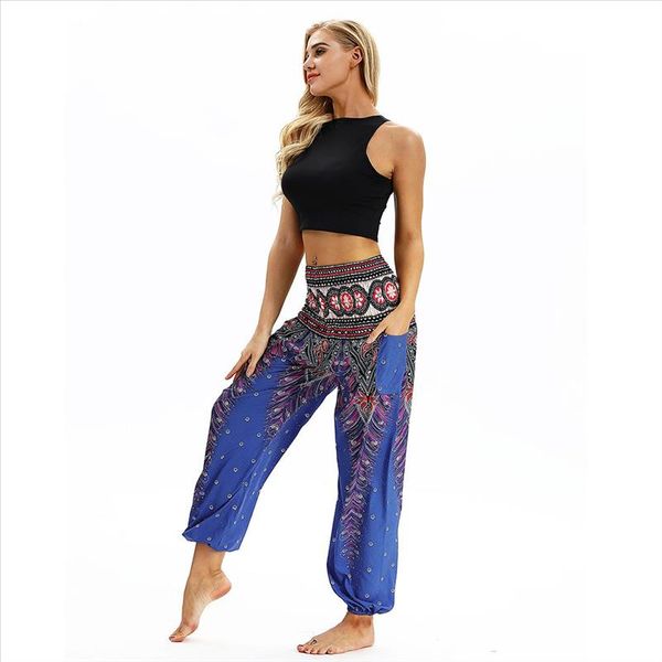 

men women fshion 2019 trousers casual loose hippy trousers baggy boho aladdin harem pants elegance ladies gift 30, Black;white