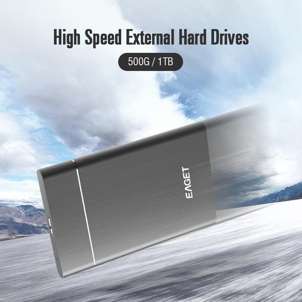 

eaget g10 2.5 inch external hard drives usb3.0 500g / 1tb high speed metal external solid state drive for notebook pc1