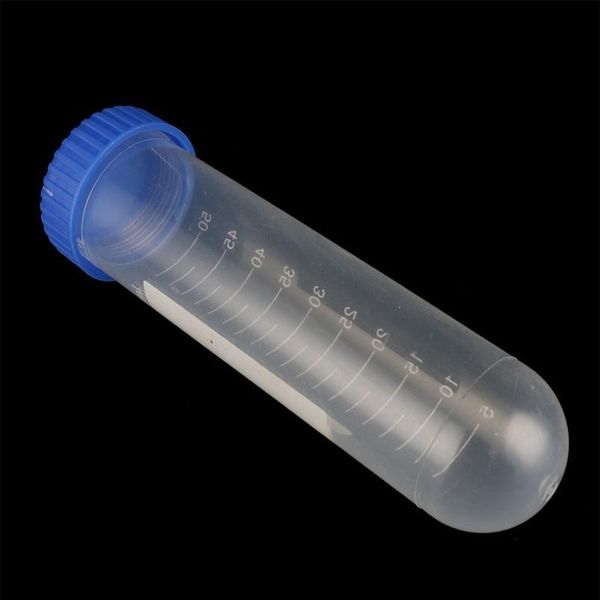 

50ml screw cap round bottom centrifuge tube plastic test tubes with scale laboratory ample vial container lab suppli qylvqs
