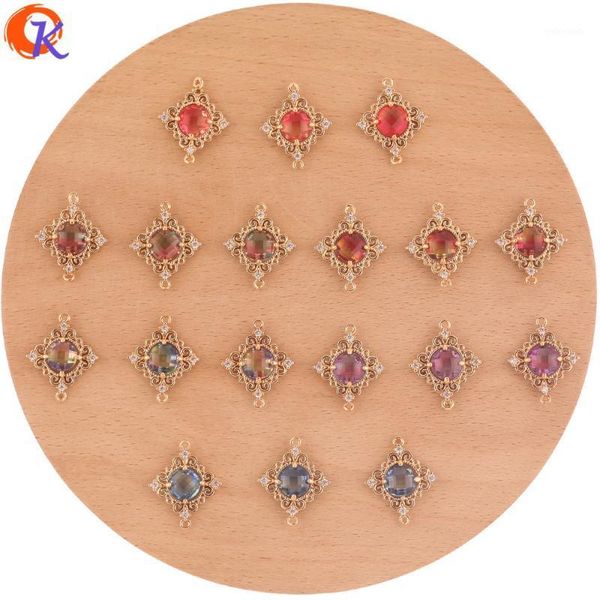 

other cordial design 30pcs 18*22mm jewelry accessories/hand made/crystal earrings connectors/square shape/diy making/earring findings1, Blue;slivery