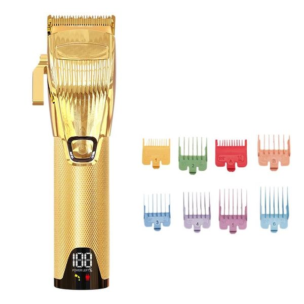 

cordless clipper metal barbershop 2500mah 5h salon use hair cutting haircut cordless hair clipper men trimmer