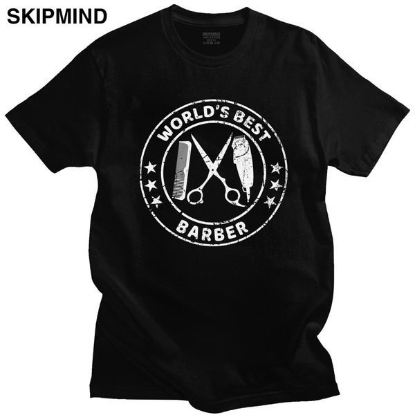 

retro barber shop short sleeved worlds barber school graduation hairdresser gift idea merch sport hooded sweatshirt hoodie t shirt