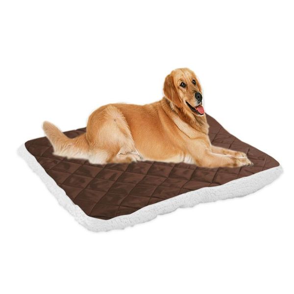 

kennels & pens plush pet mat soft comfortable warm dog bed kennel puppy cushion blanket suppliesn for