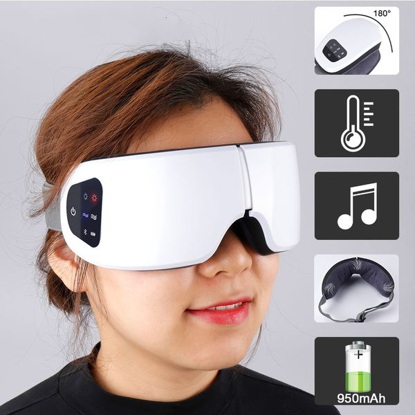 

eye massager сжатие воздуха массаж музыка смарт глаз массаж обогреваемые очки против морщин уход за глазами