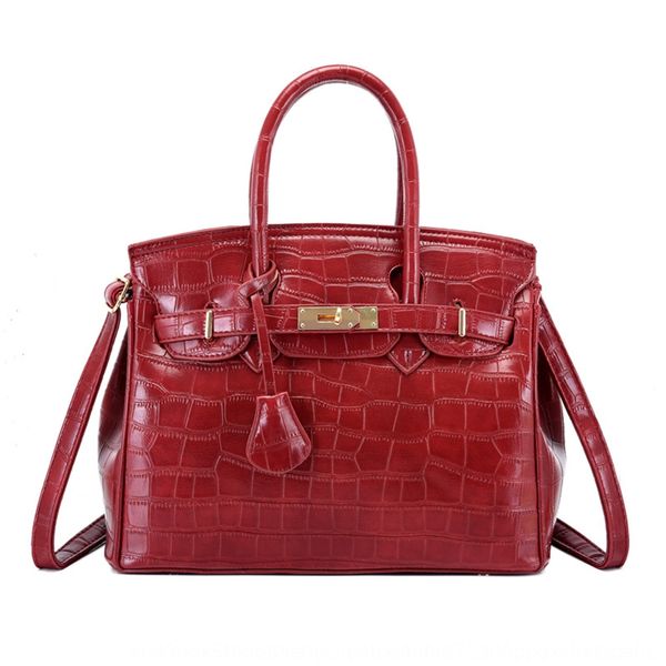 

2020 крокодил моды портативный один мешок плеча способа мешок плеча женщин xjh3w