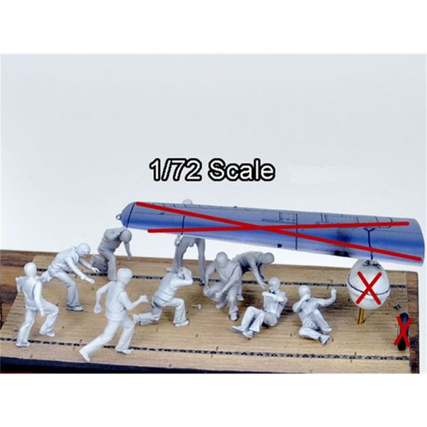 

1/72 resin figure model kit unassambled unpainted 1031(10 figures