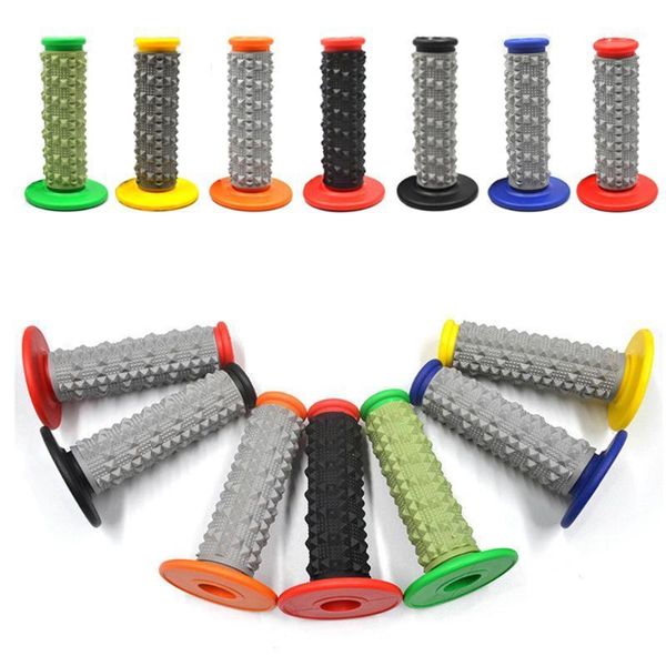 

motorcycle mx grips motocross grip handle hand bar gel handlebar rubber grab 7/8" for kx 85 110 125 250 klx 110 150 4501