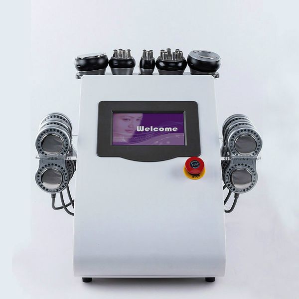 

2021 new cavitation radio frequency vacuum lipolaser slimming equipment skin tighten cellulite removal fat loss salon beauty machines