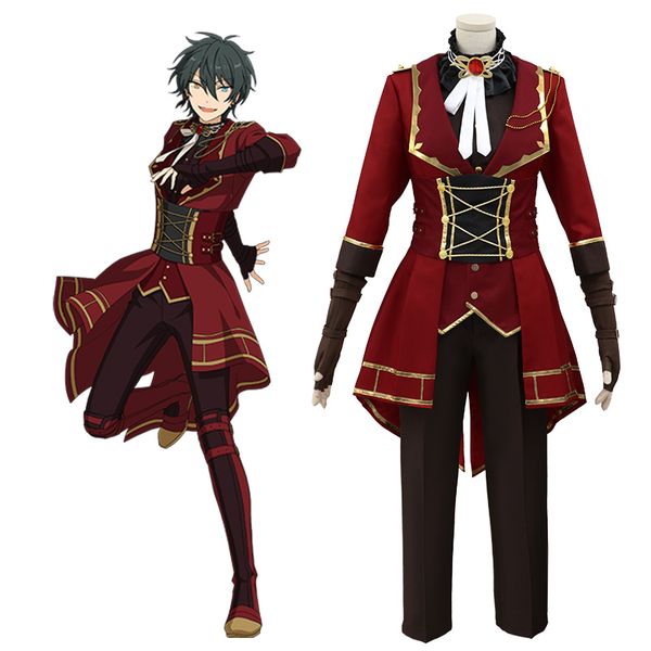 

ensemble stars music valkyrie kagehira mika itsuki shuu cosplay costume halloween christmas fancy party, Black