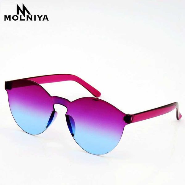 

sunglasses fshion round ocean jelly colour sun glasses women men classic transparent eyewear uv400, White;black