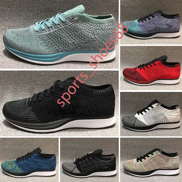 

2021 new basketball shoes design mariah racers 2.0 flykwire men and women mesh breathable knit lightweight fly line euro casual shoes, White;red