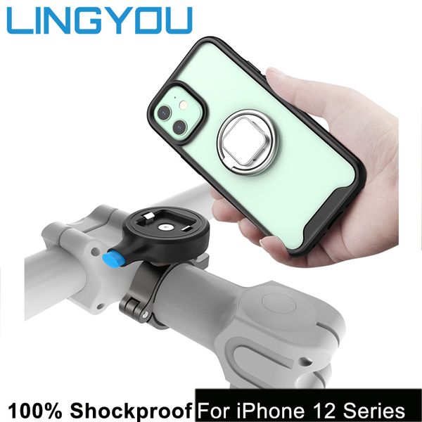 

lingyou алюминиевый сплав велосипед телефон holdershockproof дело велосипедов мобильный держатель мобильного телефона мотоцикла для iphone 1