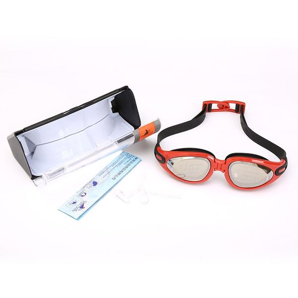 

adult плавательных очков водонепроницаемого очки плавательного силиконовые объектив профессионального мужской и женских диоптрии оптических