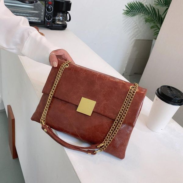 

2020 new ladies bag shoulder bag messenger pu leather designer small square casual diagonal stripe ladies