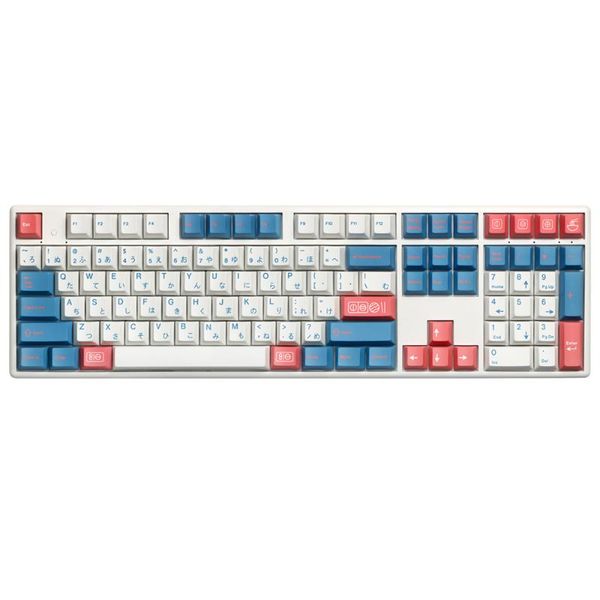 

112-key keycap set oem summary 61/64/87/104/108 key mechanical keyboard five-sided sublimation keycap (not keyboard)
