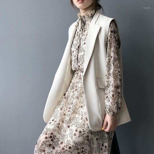 

2019 pack vest woman long loose vest retrieve big bag women's casual outreach 1, Black;white