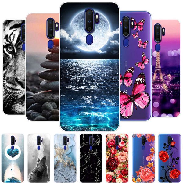 

bgrfoppo a5 2020 mobile phone cover, oppo a9 2020 soft silicone rubber back shell, oppo a5 a9 2020 shockproof shellswza