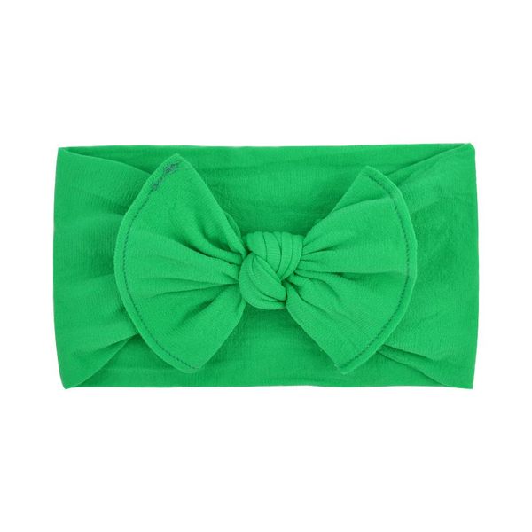

1 piece turban bows headband for baby girls 6.1 inch headwraps elastic toddler headwear baby hair accessories soft bow headband q jllwao