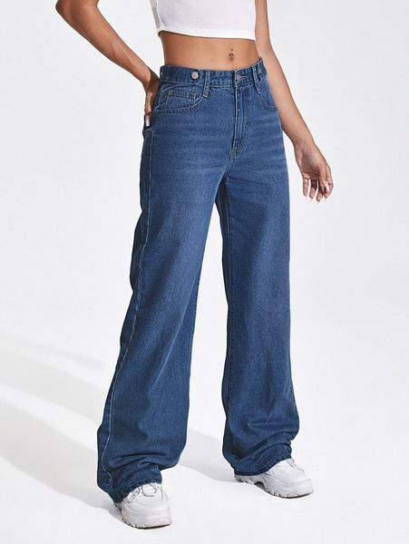 

slant pocket light wash boyfriend jeans p061#, Blue
