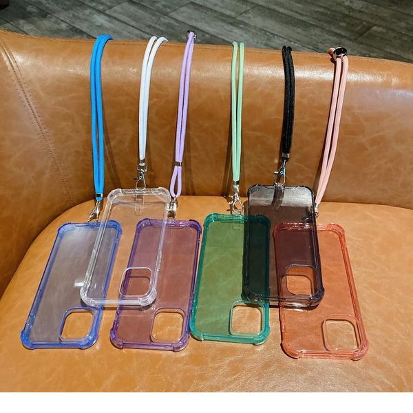 

necklace lanyard crossbody shoulder case for iphone 12 11 pro max 6 6s 7 8 plus x xr xs max cand jllgip