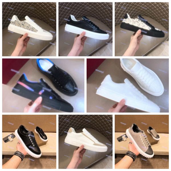 

2021 paris fashion luxe casual sports shoes 1.1 party banquet dress shoes all-match flat driving shoes skate shoe size 38-45, Black