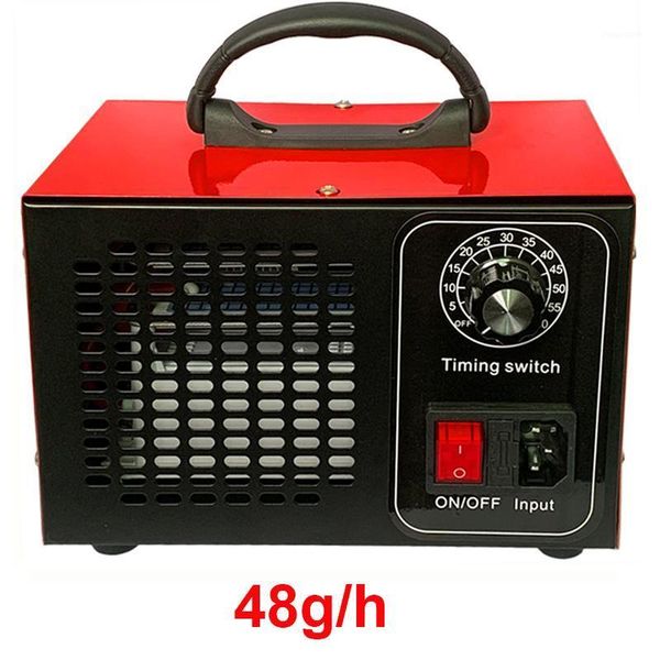 

air purifiers 220v 110v ozone generator 48g/h ozonizer purifier sterilizer treatment with timing switch machine remove odor ozono o31