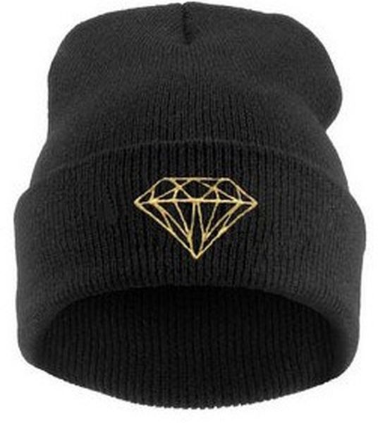

winter hat cap beanie wool knitted men women caps hats diamond embroidery skullies warm beanies ing, Blue;gray